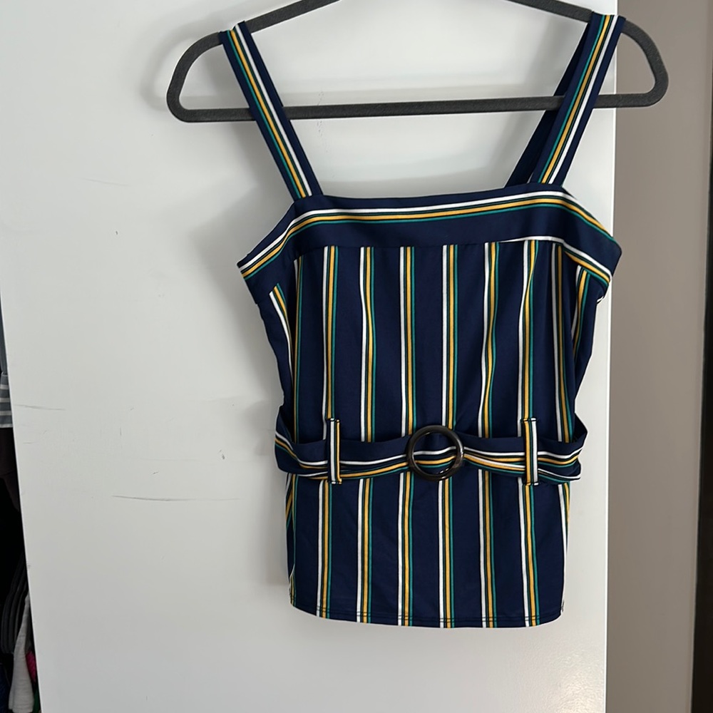 Striped tank top